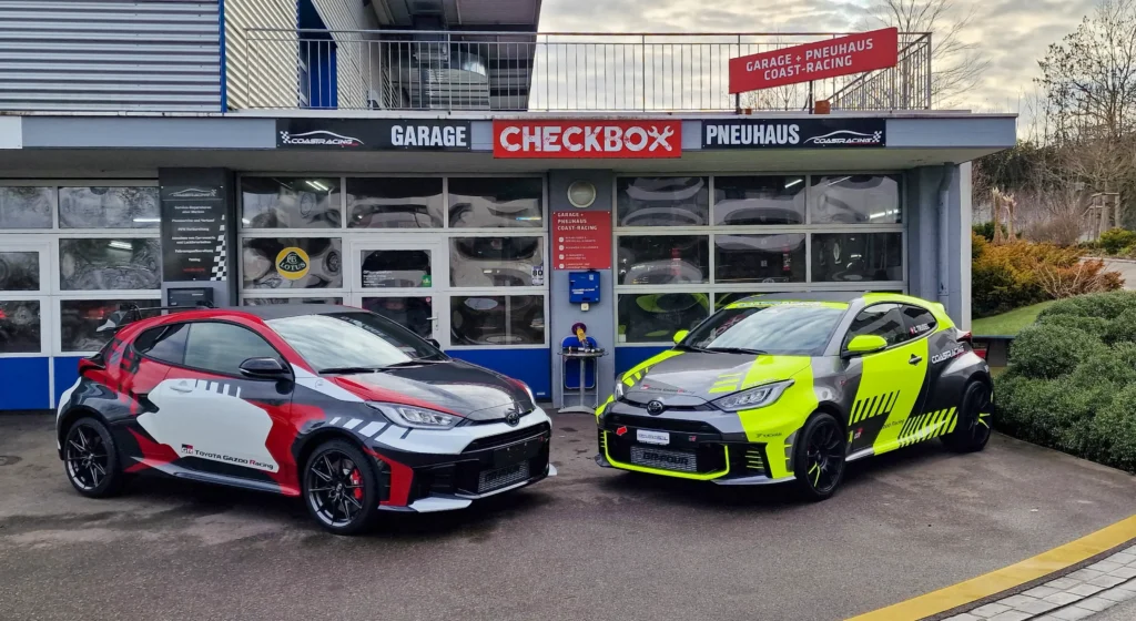 Coastracing Toyota Yaris GR startpage
